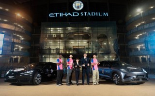 比亚迪正式成为曼城足球俱乐部官方合作伙伴